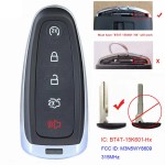 Ford 5 Button Smart Key Remote 2011-2020 for FCC: M3N5WY8609